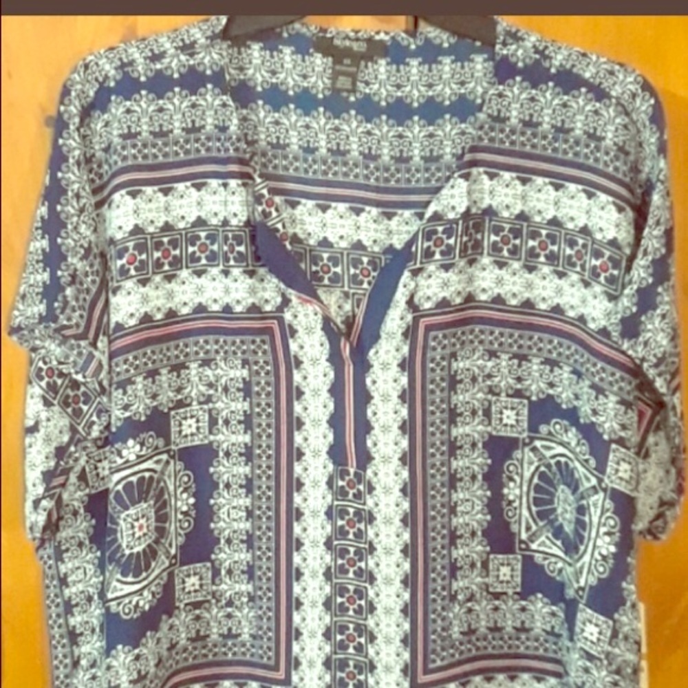 Silky blouse. True 3x